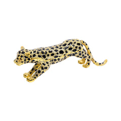 JEWELLERY BOX BEADS LEOPARD 3639-1 Default Title - MamasJan Décor
