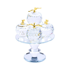 FRUIT BASKET CRYSTAL IR 7301-19 Default Title - MamasJan Décor