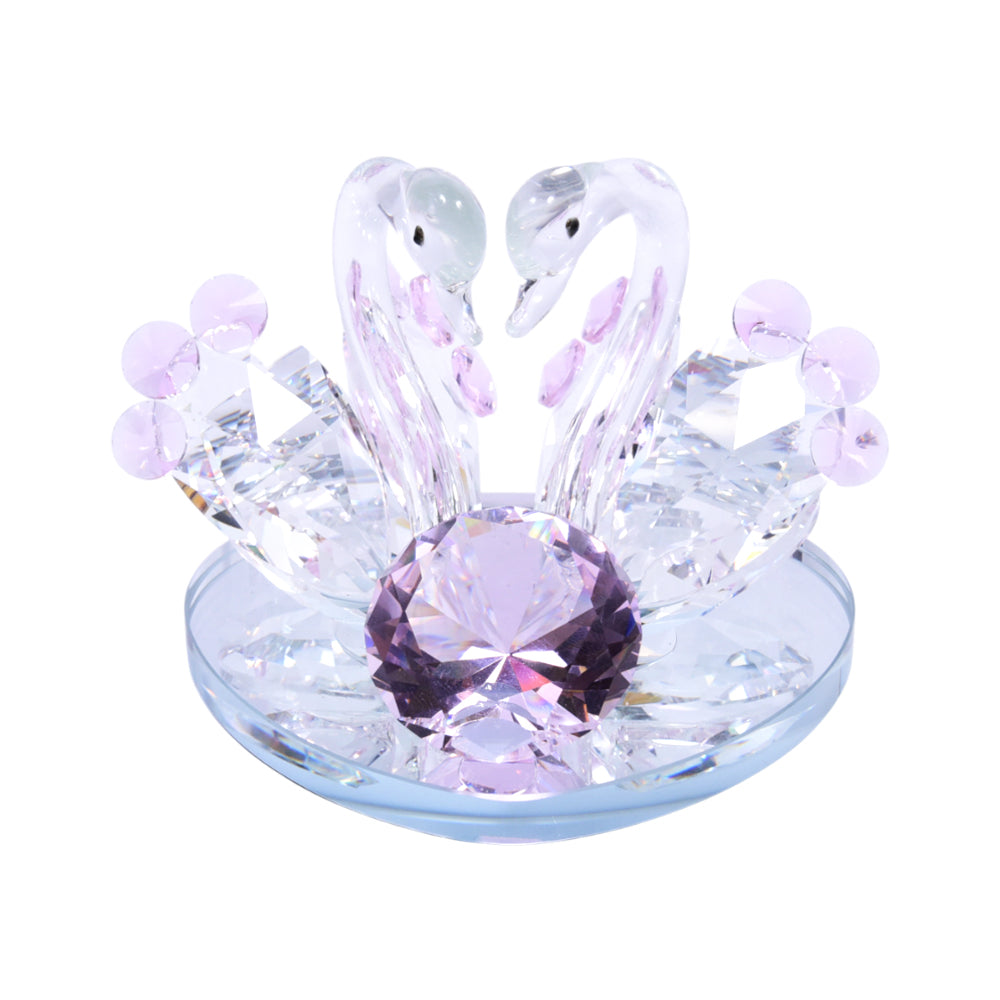 DUCK CRYSTAL 2PC IR 7301-25 Default Title - MamasJan Décor