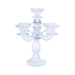 CANDLE STAND CRYSTAL IR 7301-54-5 Default Title - MamasJan Décor