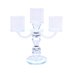 CANDLE STAND CRYSTAL IR 7301-57-3 Default Title - MamasJan Décor