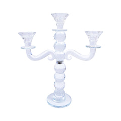 CANDLE STAND CRYSTAL IR 7301-59-3 Default Title - MamasJan Décor