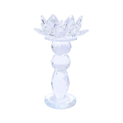 CANDLE STAND CRYSTAL IR 7301-81 Default Title - MamasJan Décor