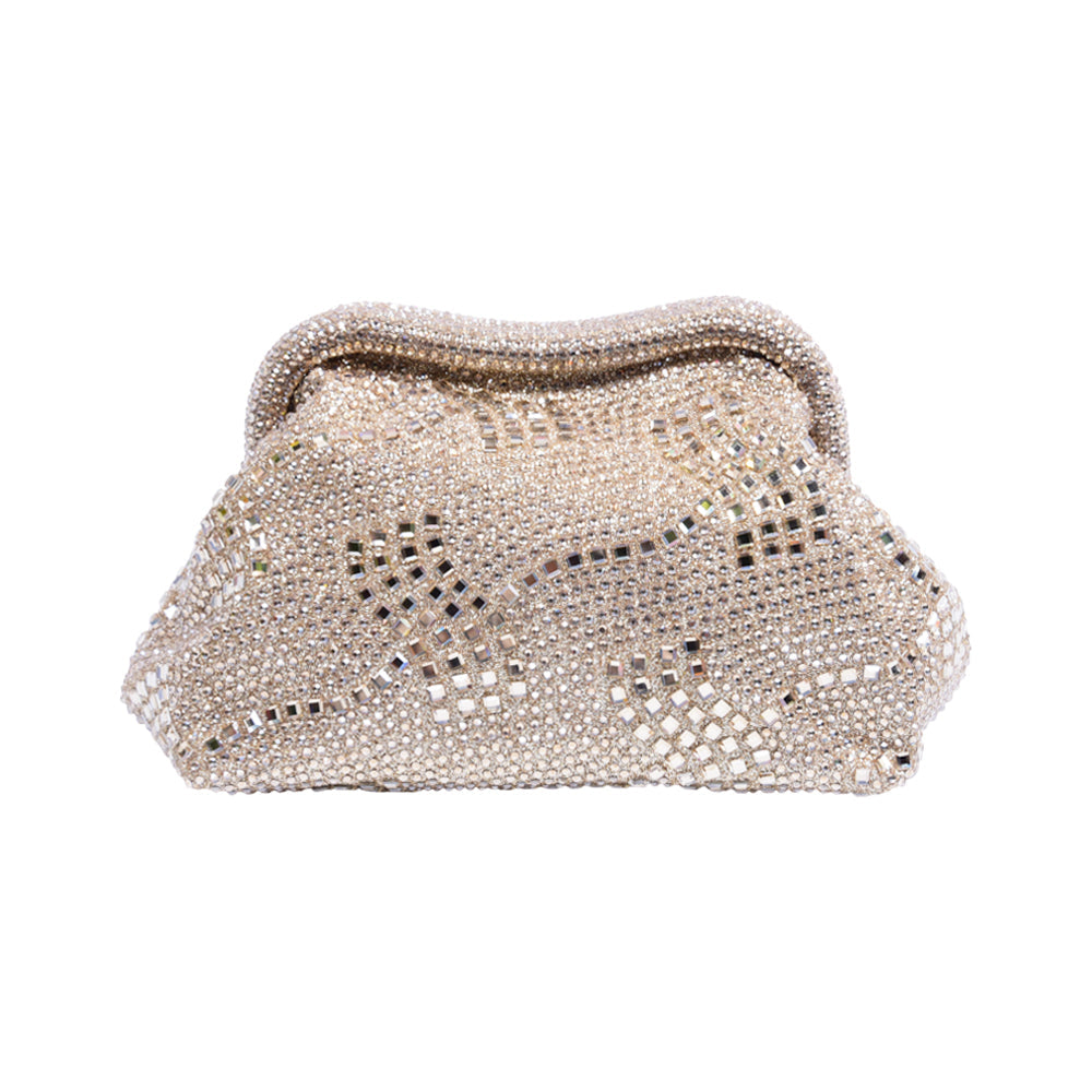 FANCE BAG + METAL BOX IR GOLD 9083-43 Default Title - MamasJan Ladies Shoes & Bags