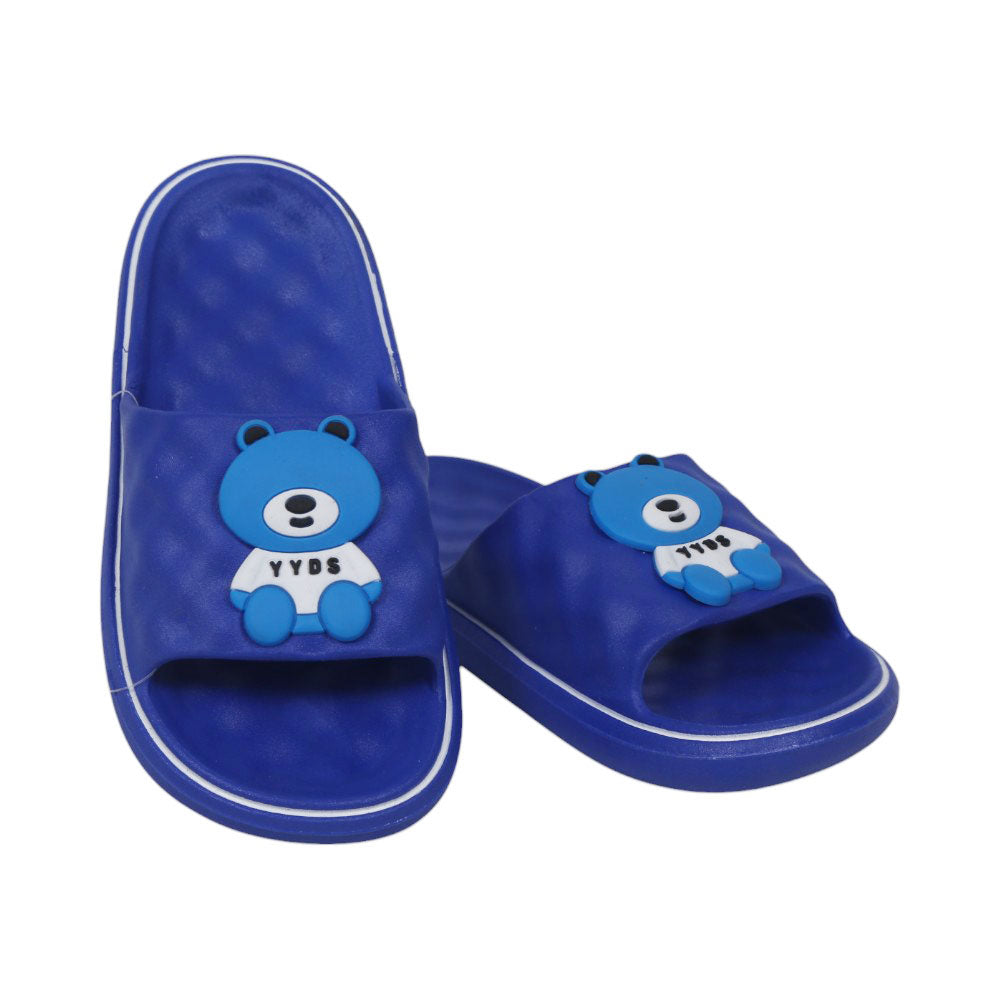 BOYS SLIPPER IR 32-37 BLUE PVC-213+5 Default Title - MamasJan KidsWear