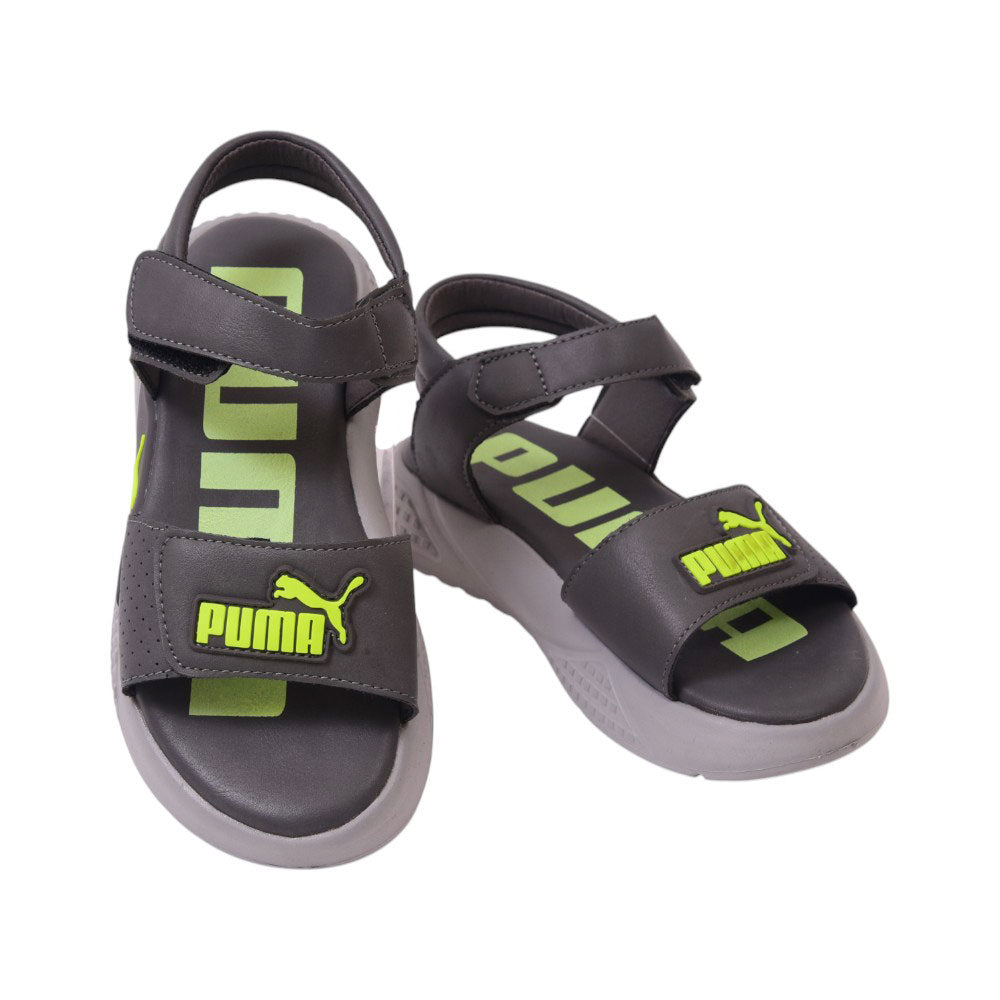 BOYS SANDAL 32 GREY H006 Default Title - MamasJan KidsWear
