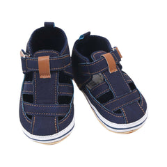 BOYS SANDAL NAVY 13 B-3 11-13 Default Title - MamasJan KidsWear