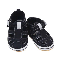 BOYS SANDAL BLACK 13 B-3 11-13 Default Title - MamasJan KidsWear