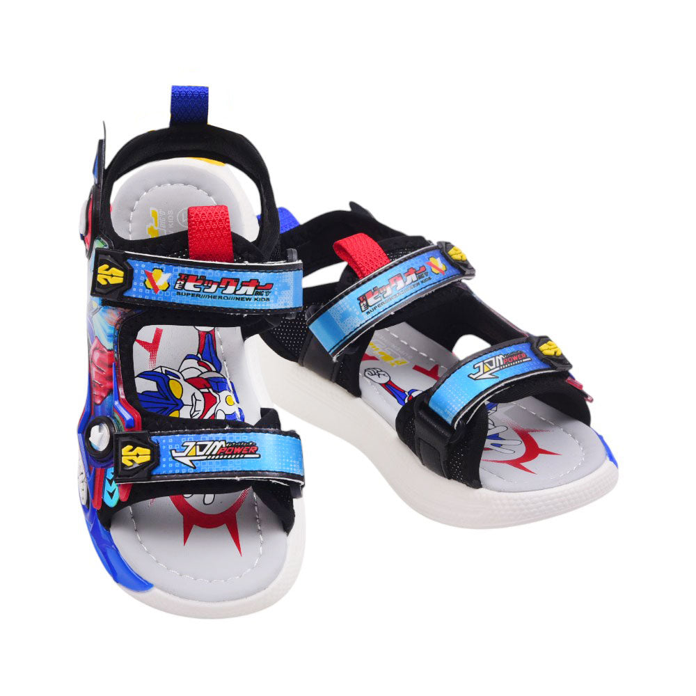 BOYS SANDAL 31 BLUE B615 27-32 Default Title - MamasJan KidsWear