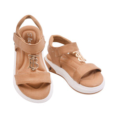 BOYS SANDAL 26 KHAKI H011 25-30 Default Title - MamasJan KidsWear