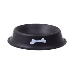 DOGS FOOD BOWL 26 CM IR MB046 Default Title - MamasJan Grocery Nonfood