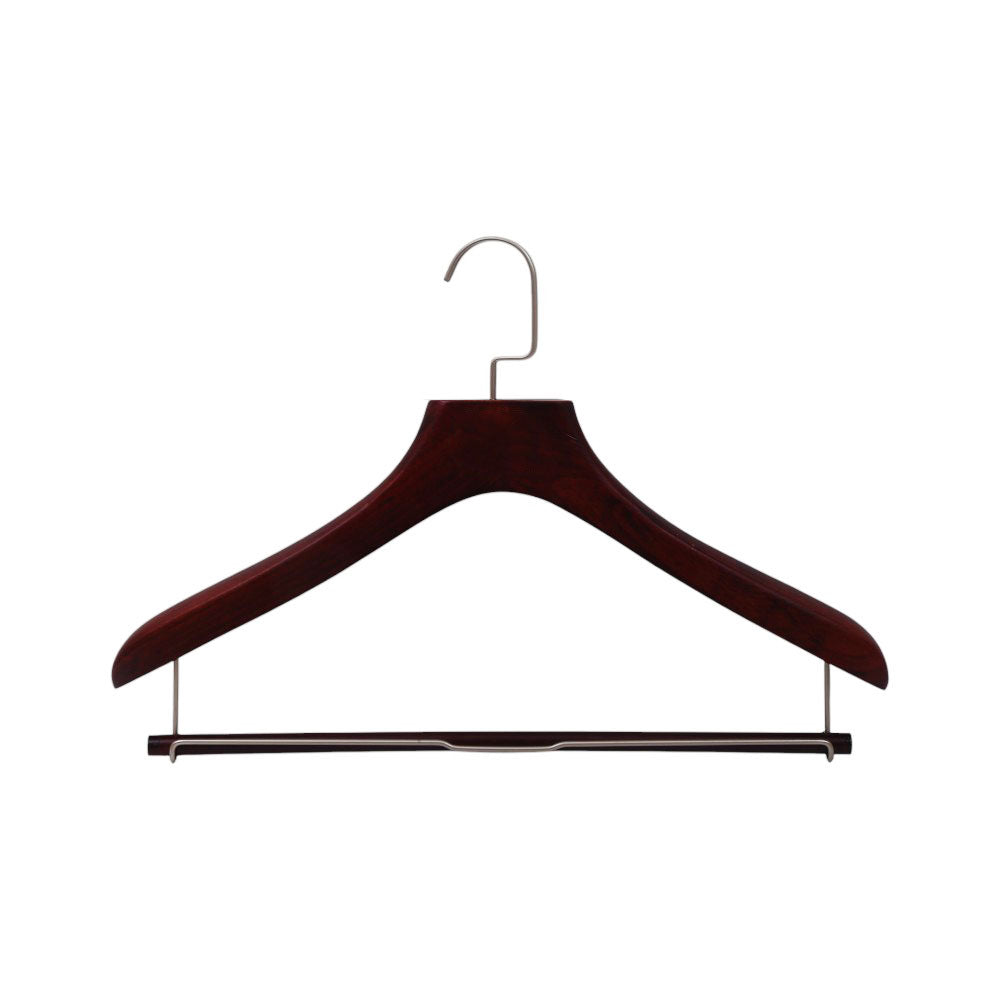 WOODEN COAT HANGER IR A125-127-069 Default Title - MamasJan Grocery Nonfood