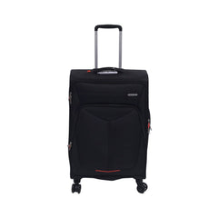 AMERICAN TOURISTER TROLLEY CASE SUMMER FUNK BLACK 24 INCH Default Title - MamasJan Luggage