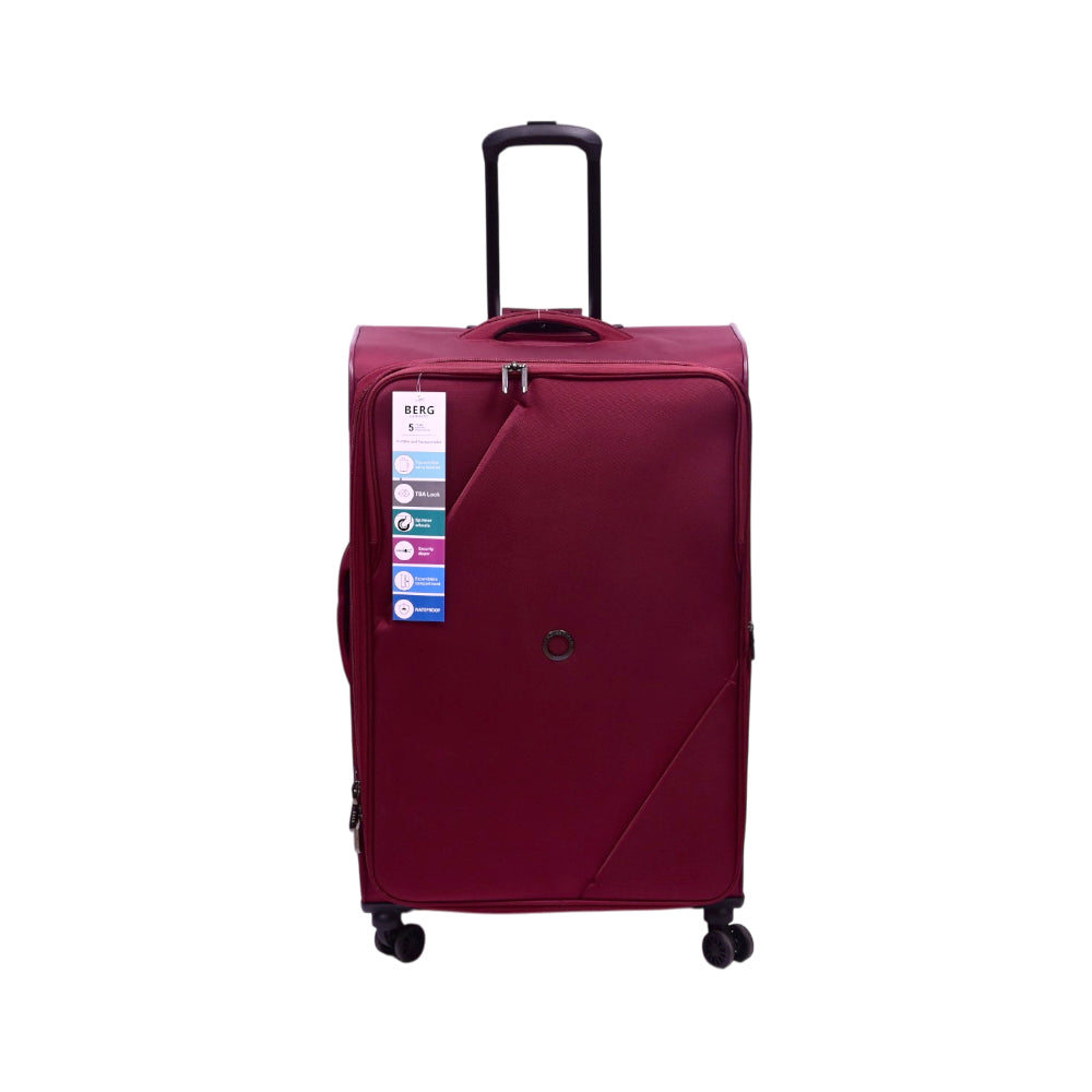 BERG GERMAN TROLLEY CASE MARINGA RED 28 INCH Default Title - MamasJan Luggage
