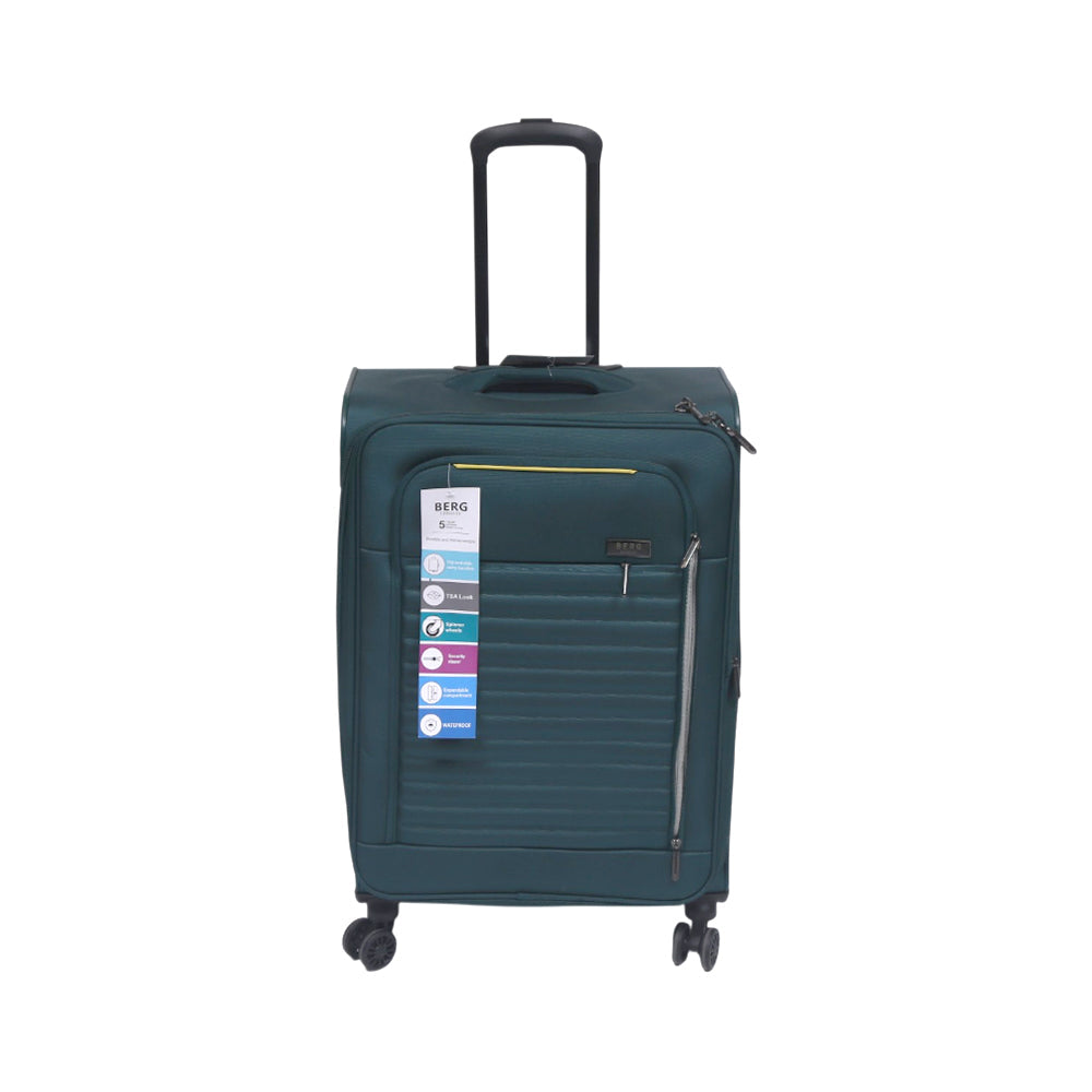 BERG GERMAN TROLLEY CASE NG GREEN 24 INCH Default Title - MamasJan Luggage