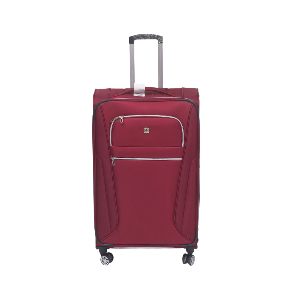 SWISS GEAR TROLLEY CASE CHECK LITE RED 29 INCH Default Title - MamasJan Luggage