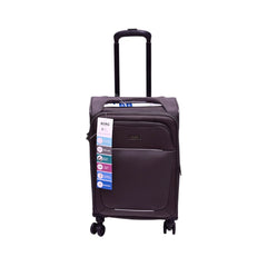 BERG GERMAN TROLLEY CASE SALMON GREY 20 INCH Default Title - MamasJan Luggage