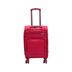 POLO FASHION TROLLEY CASE RED 20 INCH Default Title - MamasJan Luggage