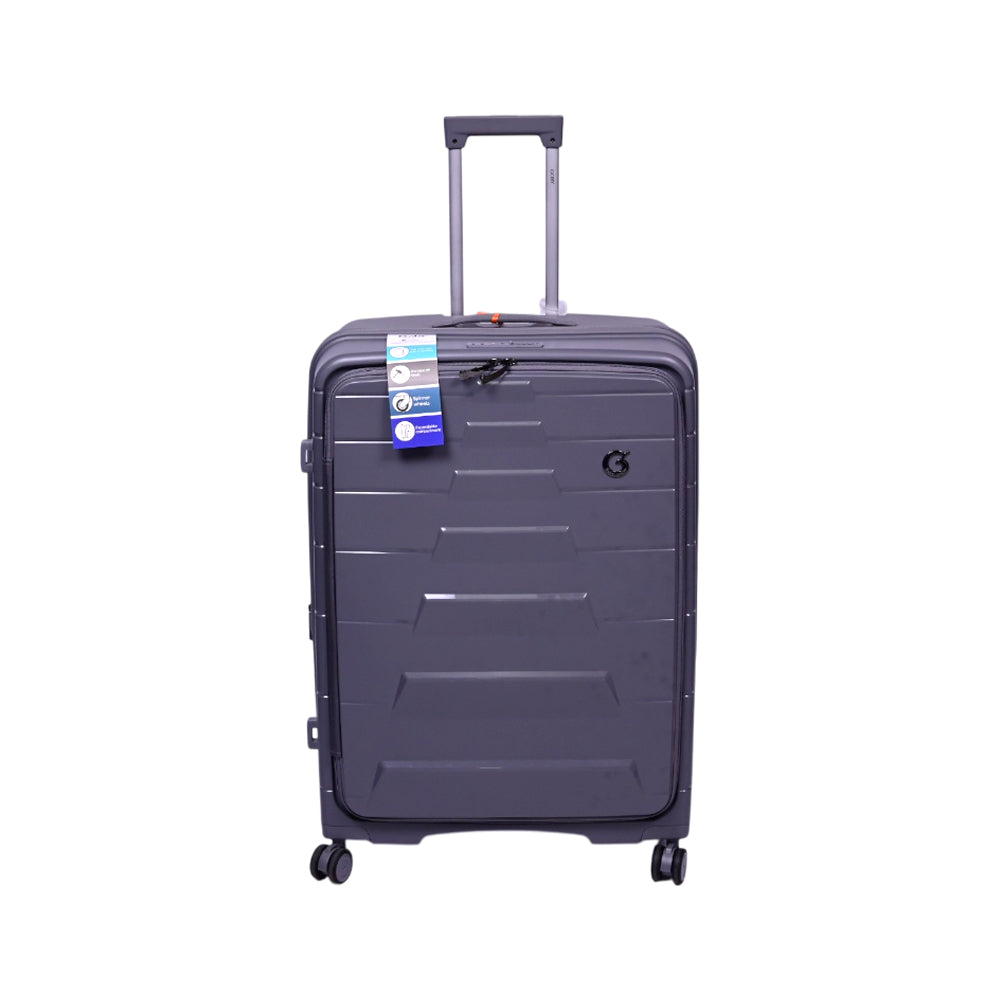GOBY LONDON TROLLY CASE EUAN GREY 28 INCH Default Title - MamasJan Luggage