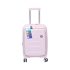 GOBY LONDON TROLLY CASE EUAN WHITE 20 INCH Default Title - MamasJan Luggage