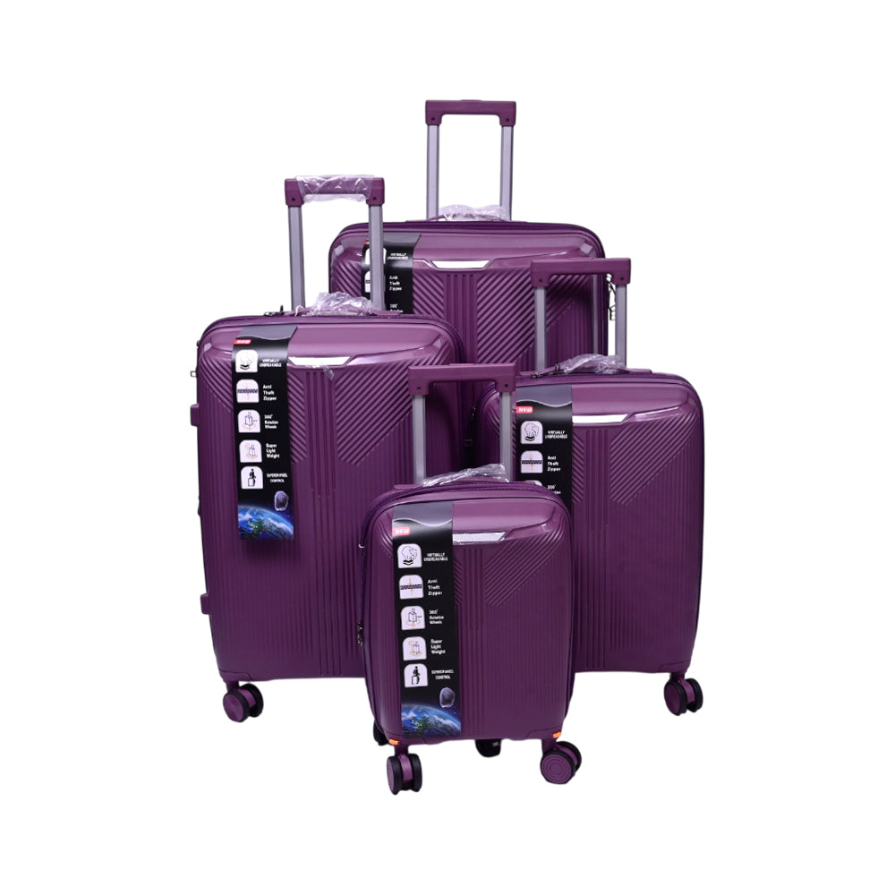 TROLLY SET 4PC IR -8052 Default Title - MamasJan Luggage