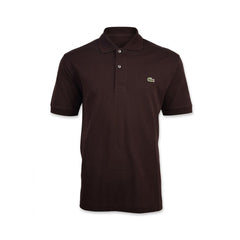 LAC S/S POLO SHIRT L1212-SKB BRN L (IRS) XL - MamasJan mens wear