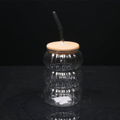 MUG WITH STRAW DELI SOGA 82-1 Default Title - MamasJan Crockery