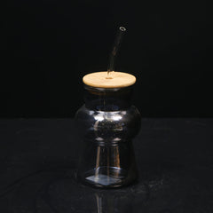 MUG WITH STRAW 82-9 Default Title - MamasJan Crockery