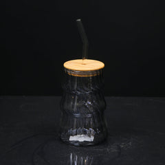 MUG WITH STRAW 82-12 Default Title - MamasJan Crockery