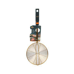 FRY STRAINER ROUND 16 CM GOLDEN LY34086 ZIK Default Title - MamasJan Crockery