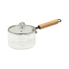 SAUCE PAN BOROSILICATE 1.8 LTR Q8951-1 Default Title - MamasJan Crockery