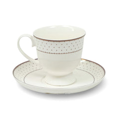 CUP & SAUCER BONE CHINA HS009 TMC (Pack of 6) Default Title - MamasJan Crockery