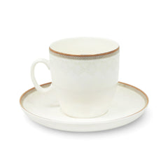 CUP & SAUCER BONE CHINA YB011 TMC (Pack of 6) Default Title - MamasJan Crockery