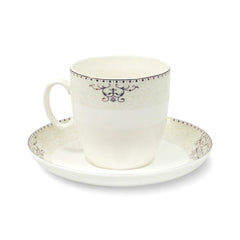 CUP & SAUCER BONE CHINA YB003 TMC (Pack of 6) Default Title - MamasJan Crockery