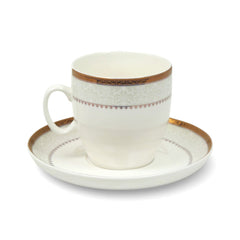 CUP & SAUCER BONE CHINA YB005 TMC (Pack of 6) Default Title - MamasJan Crockery