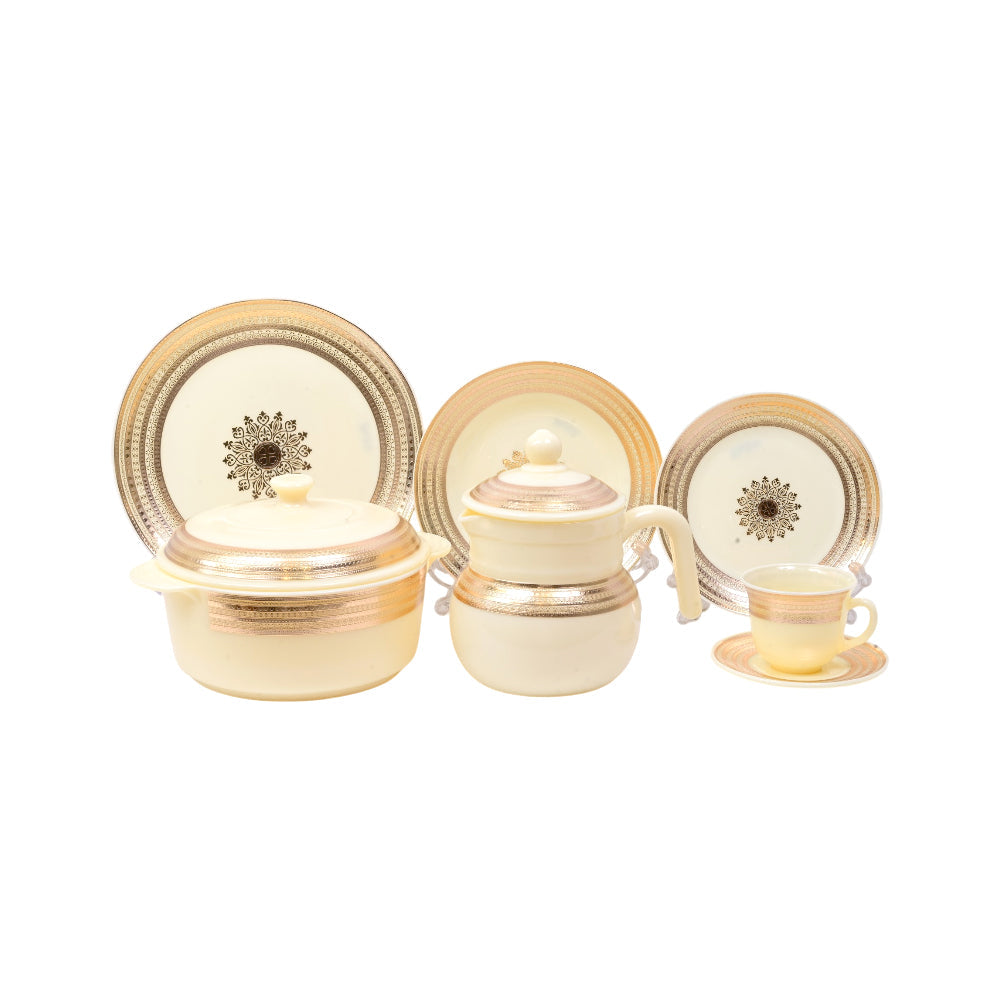 DINNER SET 72PC MARBLE HZDW4434 KC Default Title - MamasJan Crockery