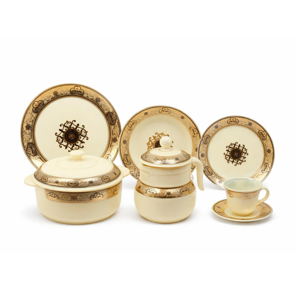 DINNER SET 72PC MARBLE HZDW4428 KC Default Title - MamasJan Crockery