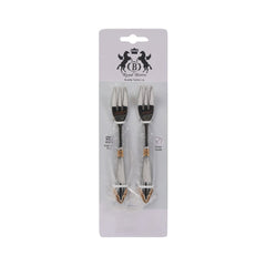 BABY FORK ROYAL BISTRO IR GOLDEN/SILVER 2010 Default Title - MamasJan Crockery