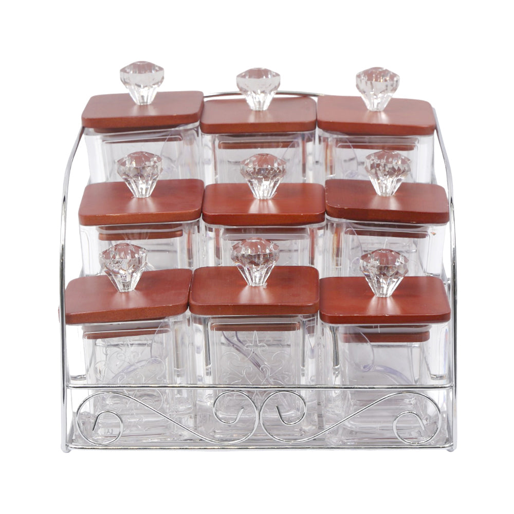 SPICE SET 9PC SQUARE 4409WB MS Default Title - MamasJan Crockery