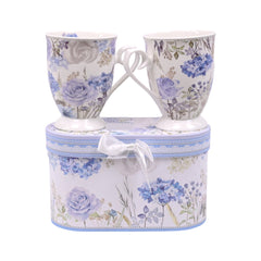 MUG SET 2PC BONE CHINA IR LC004S2/F21-40 Default Title - MamasJan Crockery