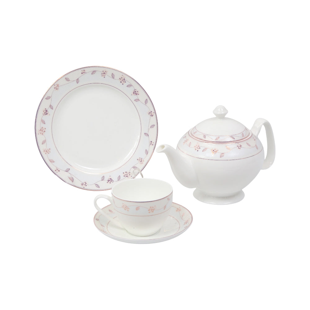 TEA SET 24PC JOHNWOOD B23C21G ET Default Title - MamasJan Crockery
