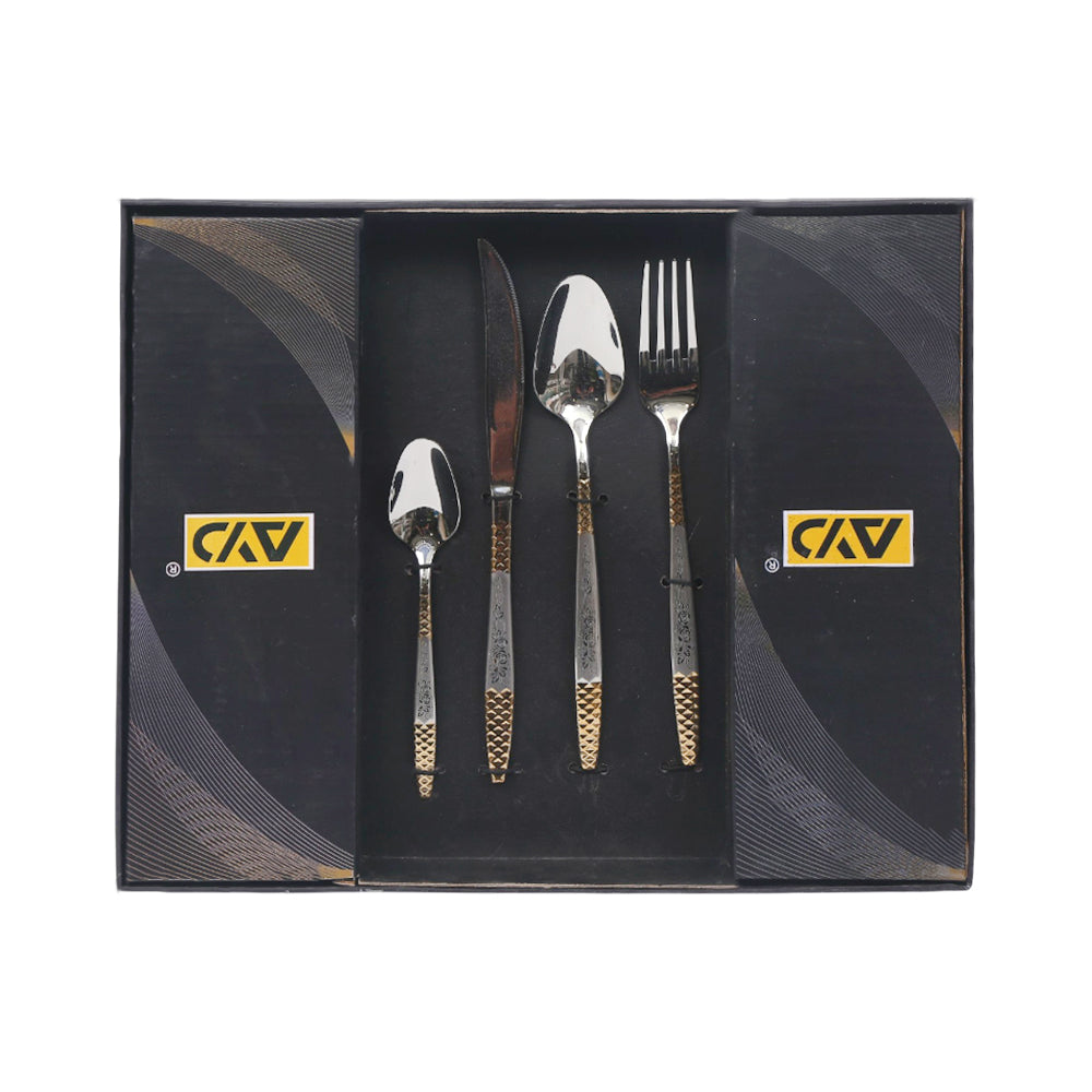 CUTLERY SET 24PC AYD A1096GA-24 Default Title - MamasJan Crockery