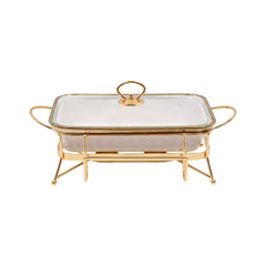 DONGA RECTANGULAR MORE & MORE CX3270C-RN WHITE Default Title - MamasJan Crockery