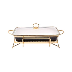 DONGA RECTANGULAR MORE & MORE CX3272C-RN BLACK Default Title - MamasJan Crockery