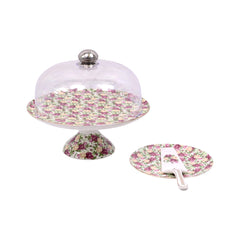 CAKE PLATE SET 9PC MORE & MORE K21002 Default Title - MamasJan Crockery