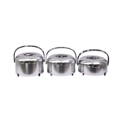 HOT POT SET 3PC FOREVER GOLD EM-MS/BM Default Title - MamasJan Crockery