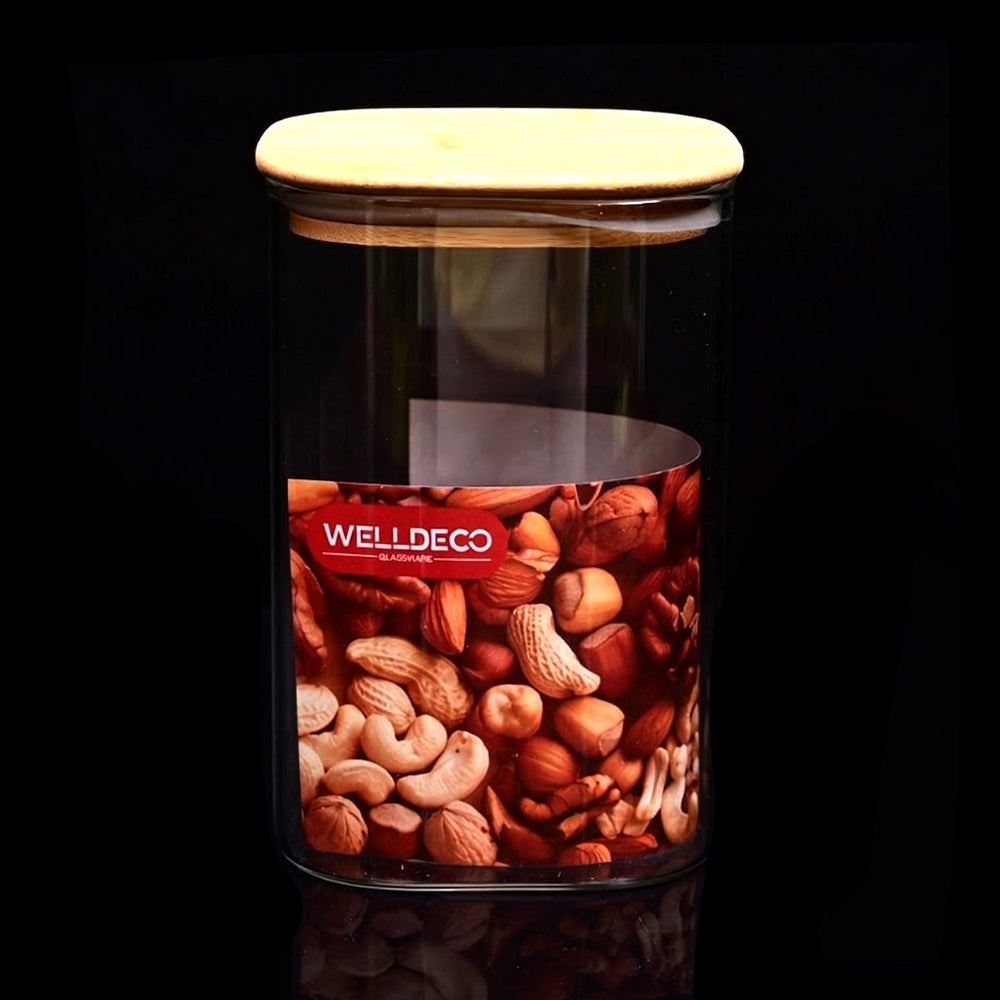 JAR WELLDECO 1200ML GPG16-1200 Default Title - MamasJan Crockery