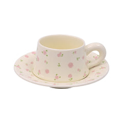 CUP & SAUCER SET CERAMIC IR LW7-Pack of 6 Default Title - MamasJan Crockery