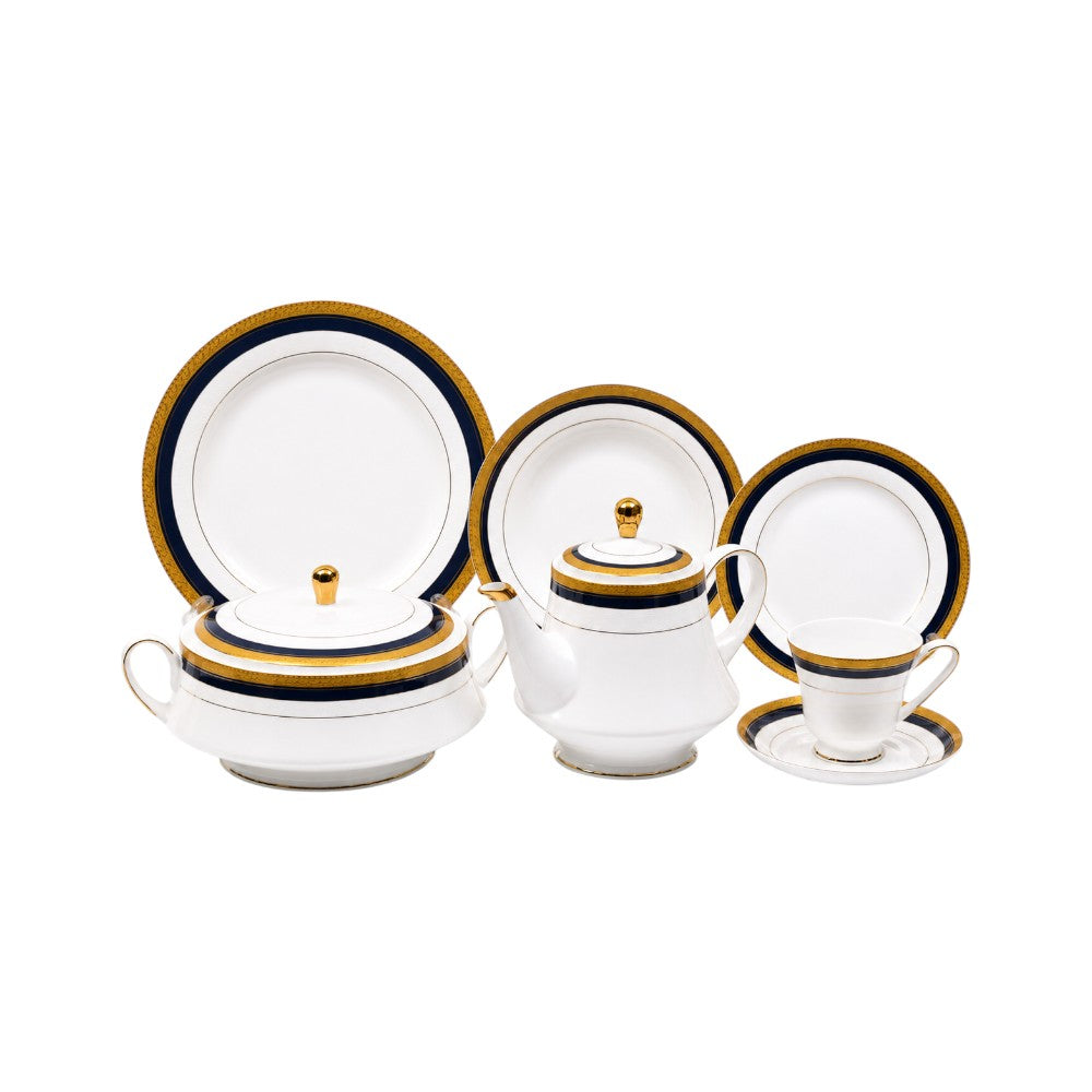 DINNER SET 61PC SUPER BONE JH003 APK Default Title - MamasJan Crockery