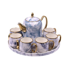 COFFEE SET 9PC CERAMIC TS006 MS Default Title - MamasJan Crockery